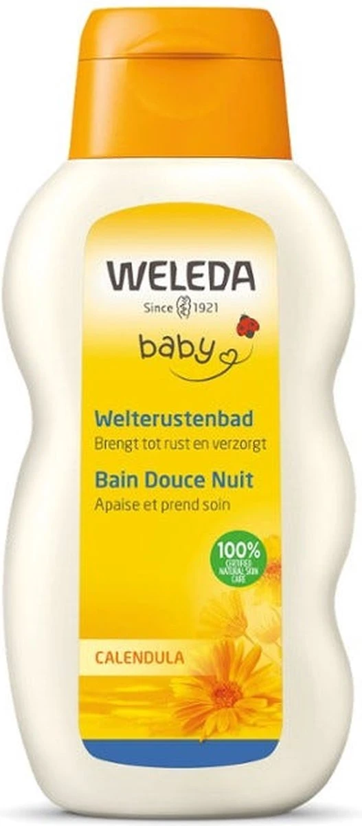 Weleda Baby Calendula Welterustenbad 7 Weleda Baby Calendula Welterustenbad - Afbeelding 7