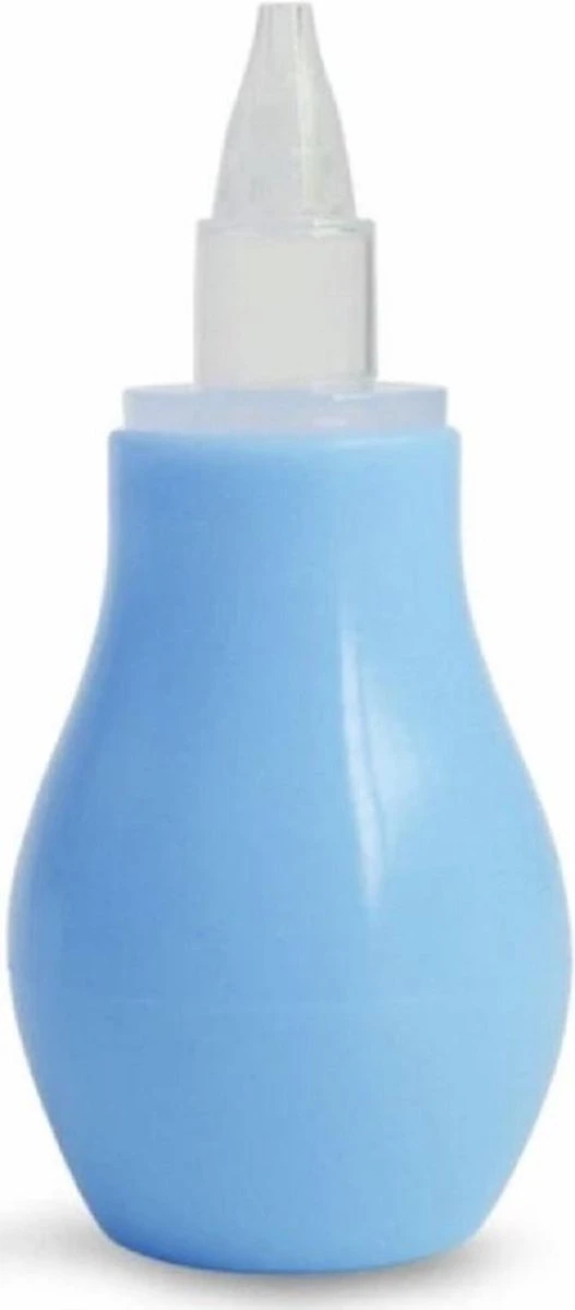 Neusreiniger Voor Baby En Kind - Neuspompje - Nose Cleaner - Nasal Aspirator - Neuszuiger - Blauw 1 Neusreiniger Voor Baby En Kind - Neuspompje - Nose Cleaner - Nasal Aspirator - Neuszuiger - Blauw