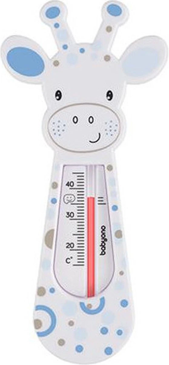 Baby Ono Giraffe Sproetjes Wit Drijvende Bad Thermometer 1 Baby Ono Giraffe Sproetjes Wit Drijvende Bad Thermometer