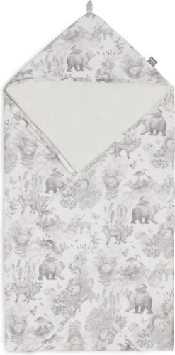 Jollein Badcape 75x75cm Pimpelmees - Forest Animals -Babyproducten 592x1200 2