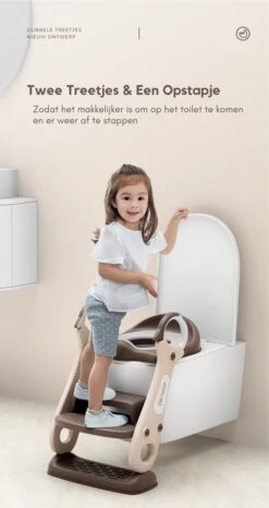 OwlyShop Pinguïn WC Verkleiner Met Trapje - Opvouwbare Toiletverkleiner - Toilet Trainer Met Trapje Voor Jongens & Meisjes - Urinoirs Voor Kind & Peuter Van 2 Tot 7 Jaar -Babyproducten 636x1200