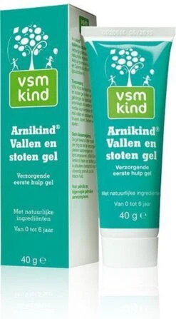 VSM Kind - Arnikind - Vallen En Stoten Gel - 40gr -Babyproducten 663x1200