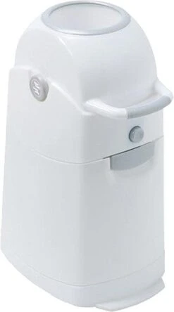 Luieremmer Medium Zilver - Middel - Zonder Navulling - Geschikt Voor Pampers En Huggies - Stoma -Babyproducten 668x1200 1