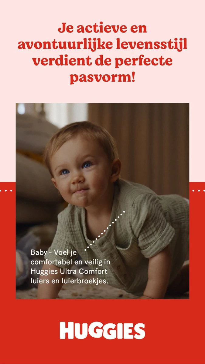 Huggies Luierbroekjes - Maat 4 (9 Tot 14 Kg) - Ultra Comfort - Unisex - 144 Stuks - Maandbox 7 Huggies Luierbroekjes - Maat 4 (9 Tot 14 Kg) - Ultra Comfort - Unisex - 144 Stuks - Maandbox - Afbeelding 7