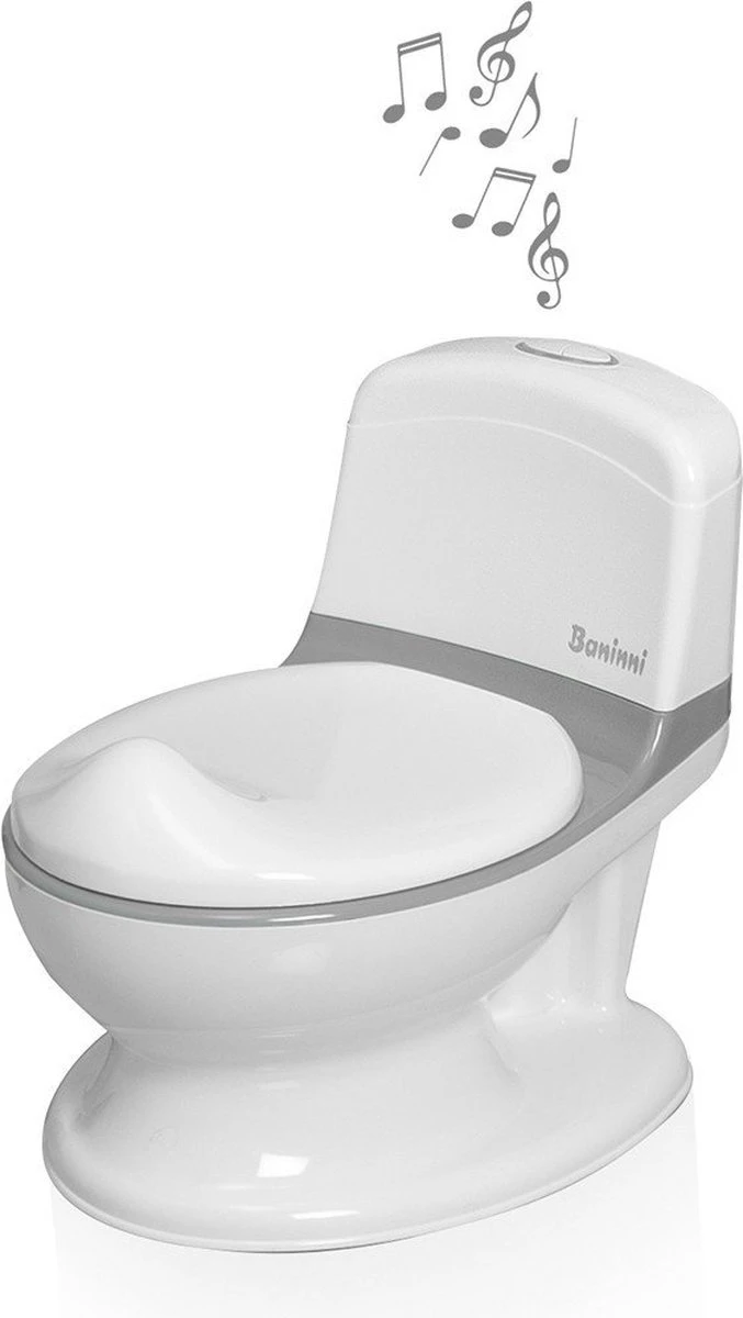 Baninni Kindertoilet Pippe Grijs 1 Baninni Kindertoilet Pippe Grijs