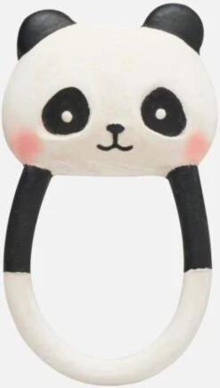 Lanco Rubberen Bijtring - Kori De Panda - Zwart - Wit 7 Lanco Rubberen Bijtring - Kori De Panda - Zwart - Wit -Babyproducten 681x1200 3
