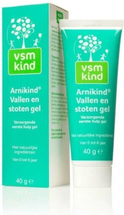 VSM Kind - Arnikind - Vallen En Stoten Gel - 40gr -Babyproducten 691x1200 1