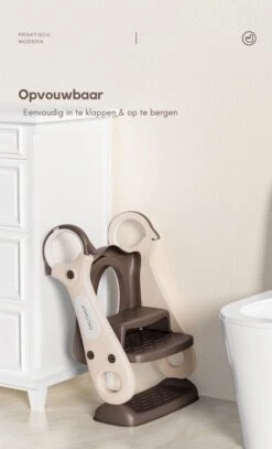 OwlyShop Pinguïn WC Verkleiner Met Trapje - Opvouwbare Toiletverkleiner - Toilet Trainer Met Trapje Voor Jongens & Meisjes - Urinoirs Voor Kind & Peuter Van 2 Tot 7 Jaar -Babyproducten 728x1200