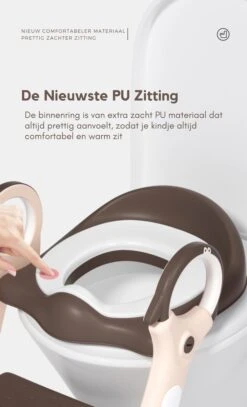 OwlyShop Pinguïn WC Verkleiner Met Trapje - Opvouwbare Toiletverkleiner - Toilet Trainer Met Trapje Voor Jongens & Meisjes - Urinoirs Voor Kind & Peuter Van 2 Tot 7 Jaar -Babyproducten 729x1200 1