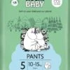 Eco Muumi Baby Luierbroekjes Maat 5 - 10-15 Kg - 40 Stuks - Ecologisch