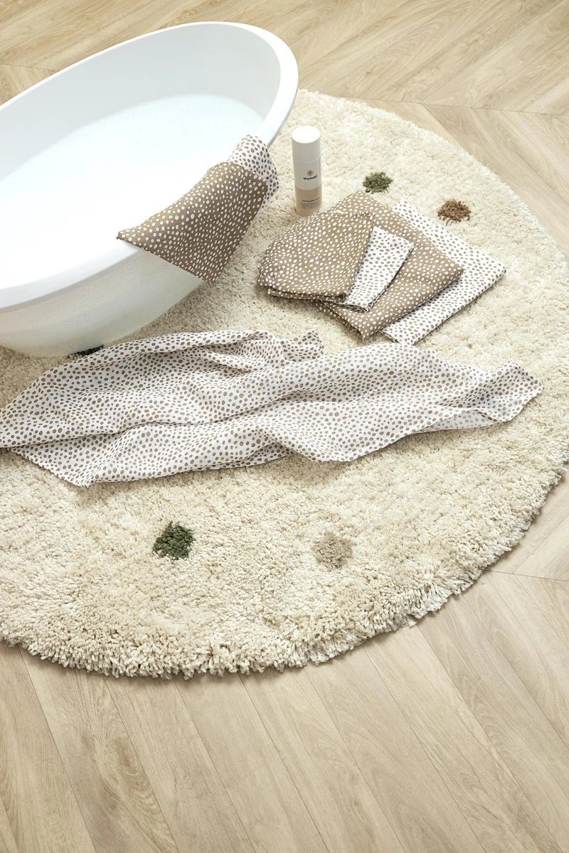 Meyco Cheetah Hydrofiele Doeken - 3-pack - Taupe - 70x70cm 2 Meyco Cheetah Hydrofiele Doeken - 3-pack - Taupe - 70x70cm - Afbeelding 2