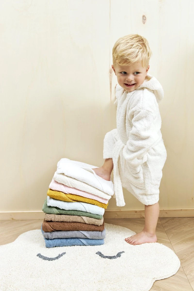 Meyco Badcape Basic Badstof - Forest Green - 75x75cm 2 Meyco Badcape Basic Badstof - Forest Green - 75x75cm - Afbeelding 2