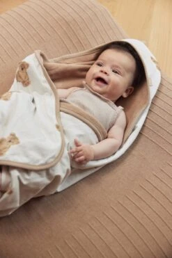 Jollein Badcape 75x75cm Teddy Bear - GOTS -Babyproducten 800x1200 41