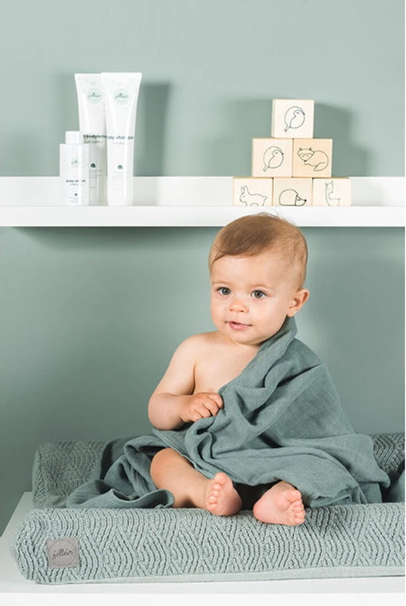 Jollein Hydrofiele Doek Large 115x115cm Bamboe Katoen - Pale Pink - 2 Stuks 3 Jollein Hydrofiele Doek Large 115x115cm Bamboe Katoen - Pale Pink - 2 Stuks - Afbeelding 3