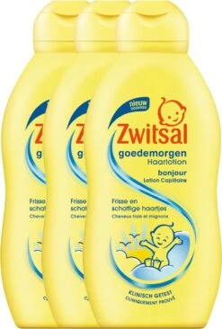Zwitsal Baby Goedemorgen Haarlotion - 3 X 200 Ml - Voordeelverpakking -Babyproducten 809x1200