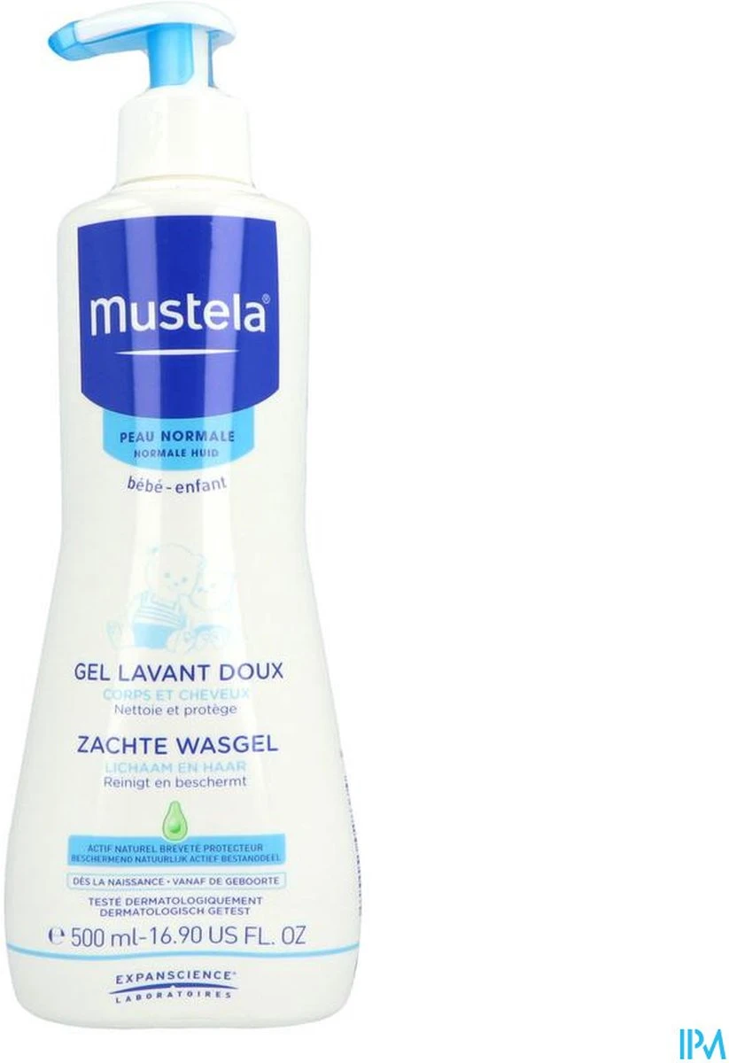 Mustela Baby Zachte Wasgel - 500 Ml 4 Mustela Baby Zachte Wasgel - 500 Ml - Afbeelding 4