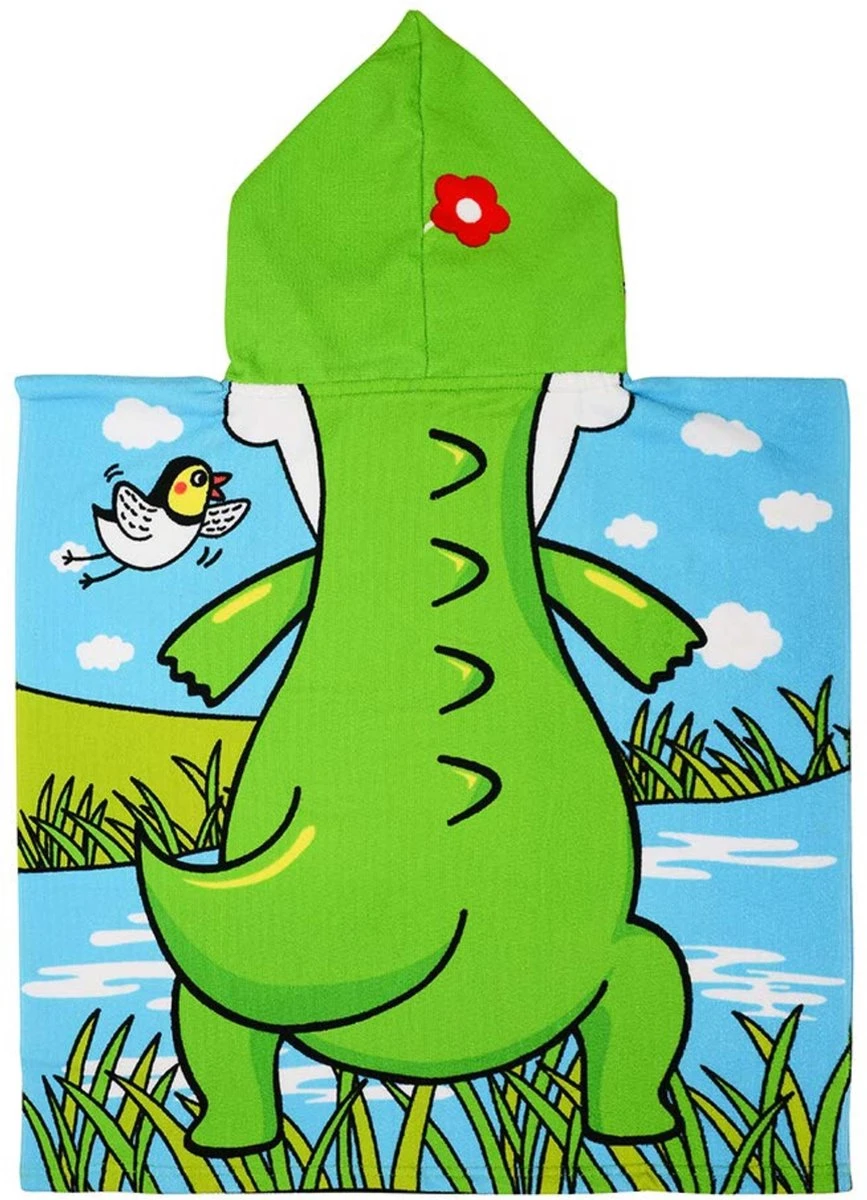 JAXY Badcape Baby - Badcape - Baby Badjas - Omslagdoek - Omslagdoek - Baby Handdoek Met Capuchon - Strandhanddoek - Badponcho - Poncho Handdoek - Microfiber - 60x90cm - Krokodil 2 JAXY Badcape Baby - Badcape - Baby Badjas - Omslagdoek - Omslagdoek - Baby Handdoek Met Capuchon - Strandhanddoek - Badponcho - Poncho Handdoek - Microfiber - 60x90cm - Krokodil - Afbeelding 2