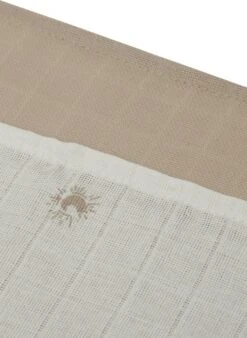 Jollein Hydrofiele Doek Small 70x70cm Stargaze - Biscuit - 3 Stuks -Babyproducten 877x1200