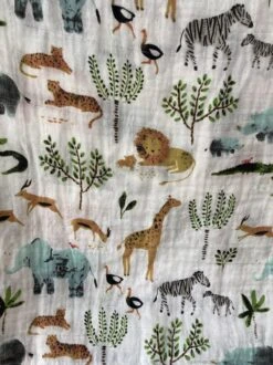 Hydrofiel Doek XL Jungle- Inbakerdoek- Hydrofiel Luier- Baby Bad- Kado -Babyproducten 899x1200 16