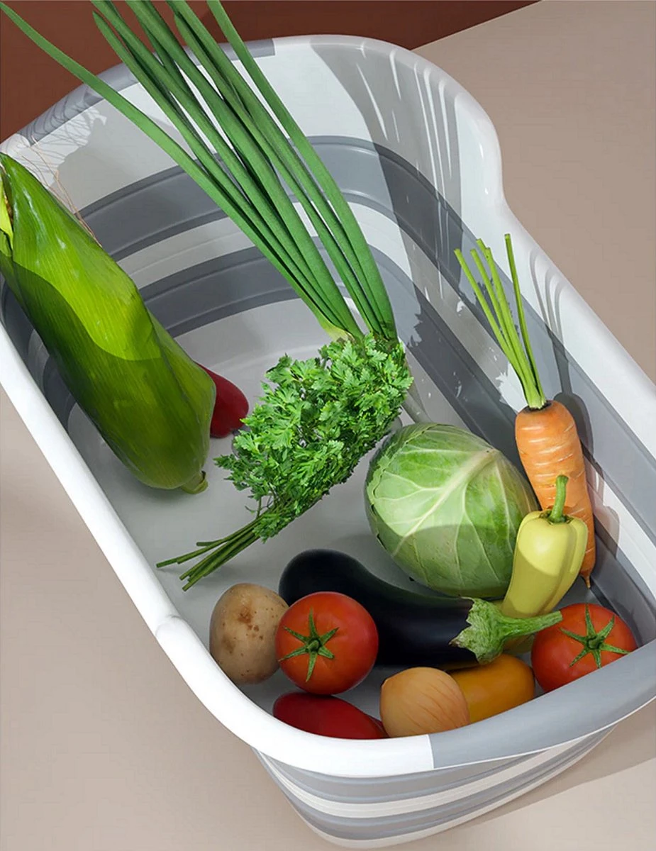 Merkloos Baby Badje Opvouwbaar - Multifunctioneel - Wasmand - Opbergmand - Speelgoed Opslag - Babybadje 8 Merkloos Baby Badje Opvouwbaar - Multifunctioneel - Wasmand - Opbergmand - Speelgoed Opslag - Babybadje - Afbeelding 8