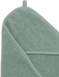 Jollein Badcape Badstof 75x75cm - Ash Green -Babyproducten 931x1200