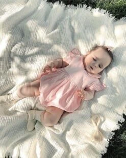 Merkloos Hydrofiele Doek XL 4 Layer Dik Swaddle - Baby Muslin Swaddle - Kraamcadeau - Katoenen Mousseline Baby Deken - Baby Badhanddoek -Babyproducten 954x1200 1