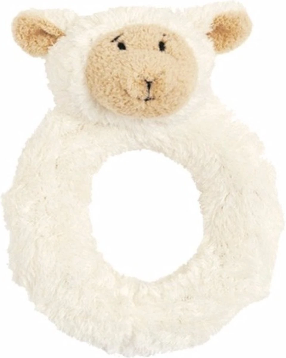 Happy Horse Schaap Lammy Rammelaar - Wit - Baby Cadeau 2 Happy Horse Schaap Lammy Rammelaar - Wit - Baby Cadeau - Afbeelding 2