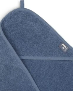Jollein Badcape Badstof 75x75cm - Jeans Blue -Babyproducten 966x1200