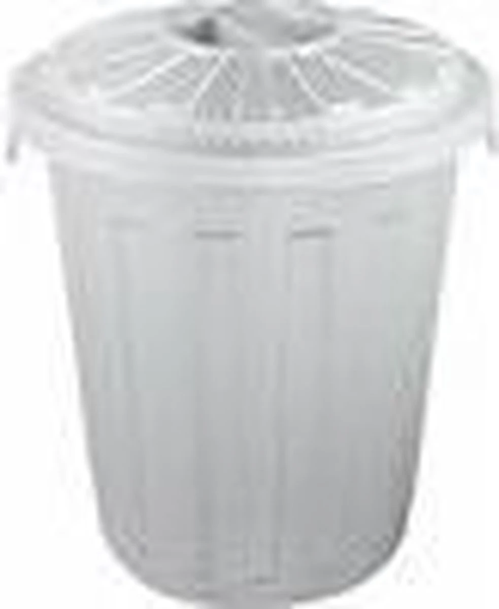 AFVALBAK ROND M/D MAXI BIN 36X42 - 23 L GRIJS OK KEEEPER 10213 8 AFVALBAK ROND M/D MAXI BIN 36X42 - 23 L GRIJS OK KEEEPER 10213 - Afbeelding 8