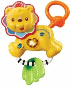 VTech Baby Brul & Speel Rammelaar - Educatief Babyspeelgoed - Bijtring - 3 Tot 24 Maanden